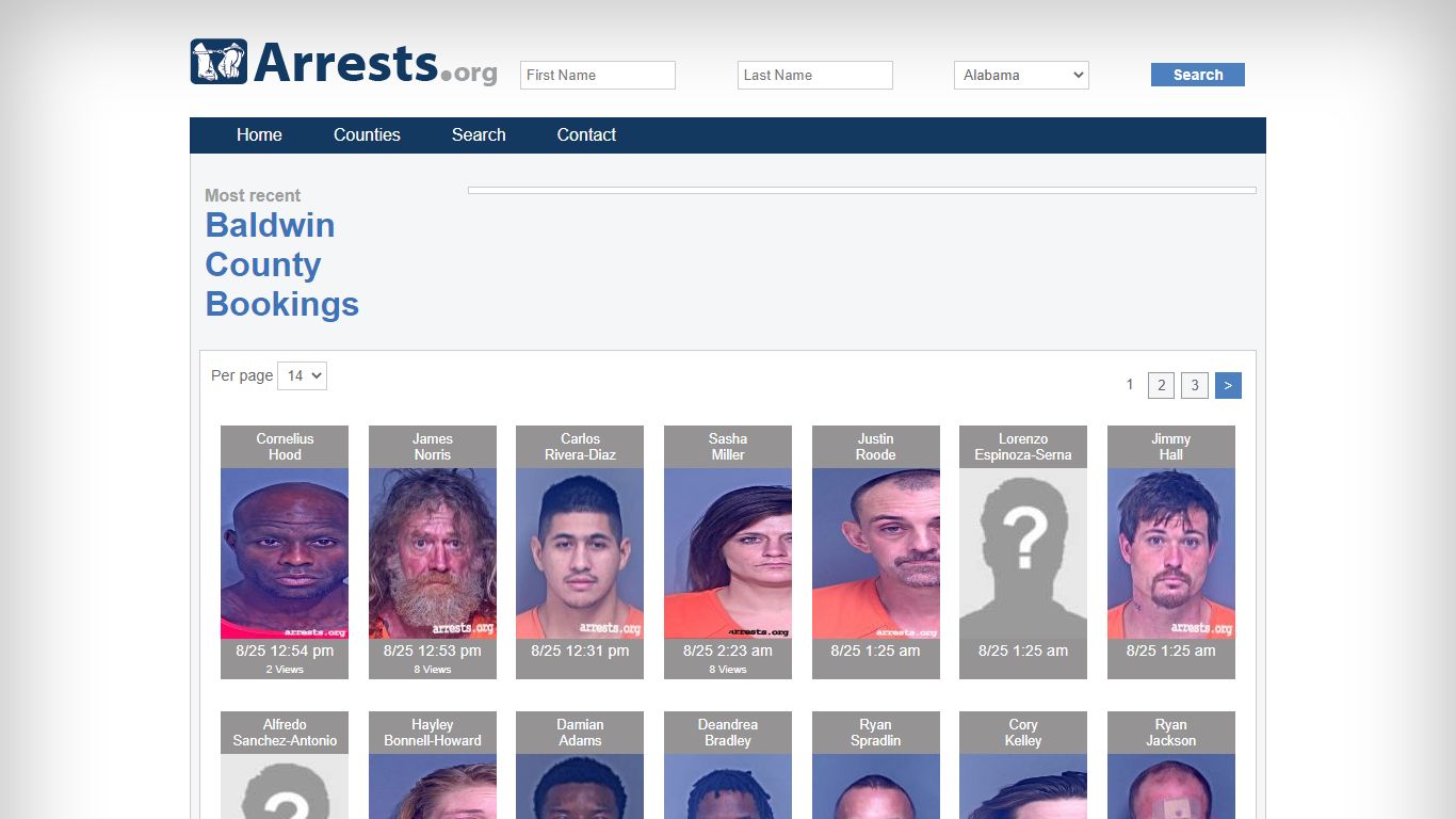 Baldwin County Arrests and Inmate Search